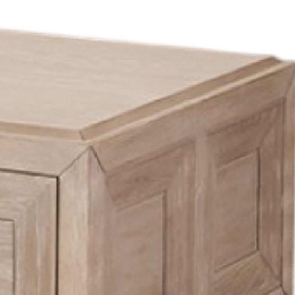 Kizie Coffee Table | 2 Drawers | Wheels | Tawny Brown Wood | 54’’ BM333765