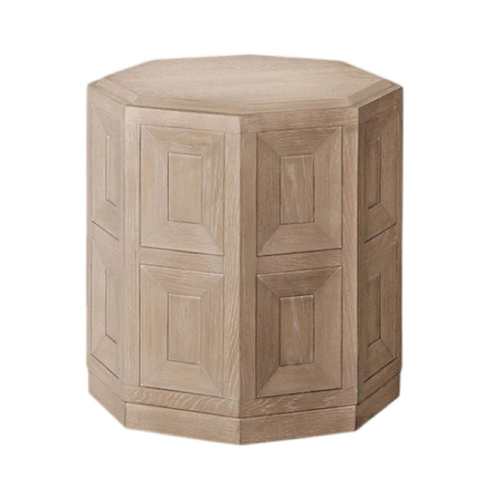 Kizie Accent Side End Table | Tawny Brown Wood | Rectangular 20’’ BM333767