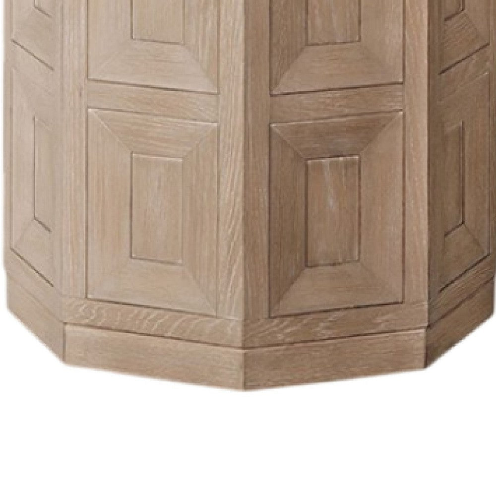 Kizie Accent Side End Table | Tawny Brown Wood | Rectangular 20’’ BM333767