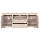 Kizie TV Stand Console | Storage Cabinets | Tawny Brown Wood | 72’’ BM333768