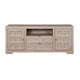 Kizie TV Stand Console | Storage Cabinets | Tawny Brown Wood | 72"