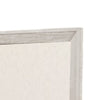 Diaz Dresser Mirror with Beveled Design | Light Gray Wood Frame 38x44 BM333784
