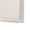 Diaz Dresser Mirror with Beveled Design | Light Gray Wood Frame 38x44 BM333784