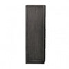 Zoko Tall Dresser Chest | 5 Drawers | Textured Metal Accents Ash Gray BM333786