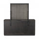 Zoko Wide Dresser with 5 Drawers | Textured Metal Accents | Ash Gray BM333787