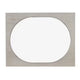 Celly Mirror | Round Beveled Edges | White Oak Solid Rubberwood 36x46 BM333806
