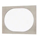 Celly Mirror | Round Beveled Edges | White Oak Solid Rubberwood 36x46 BM333806