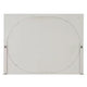 Celly Mirror | Round Beveled Edges | White Oak Solid Rubberwood 36x46 BM333806