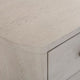Celly Nightstand with USB Ports and 2 Drawers | Modern White Oak Wood BM333807