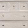 Kizie Tall Dresser Chest | 5 Drawers | Bronze | Beige Solid Wood | 38’’ BM333813