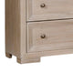 Kizie Wide Dresser | 6 Drawers | Bronze | Beige Solid Wood | 62’’ BM333814