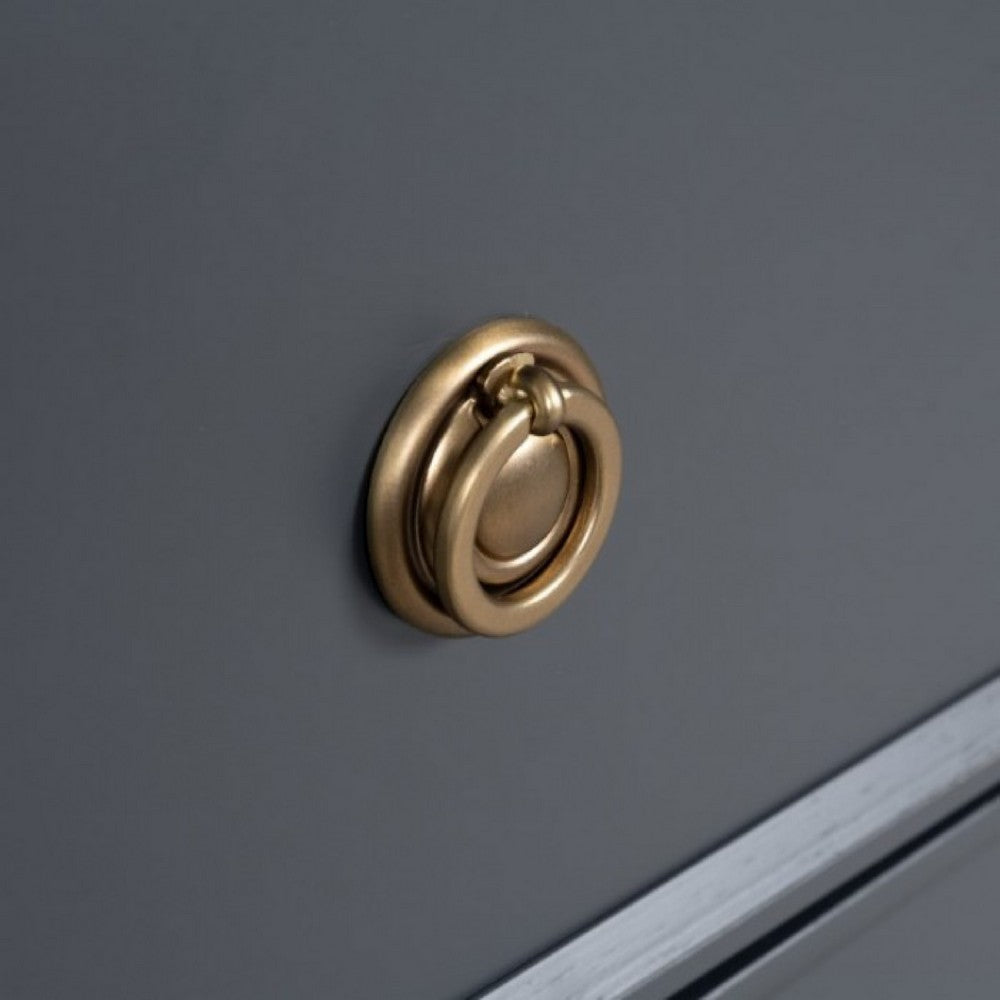 Alta Tall Dresser Chest | 5 Drawers | Malta Blue Solid Wood | 38’’