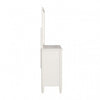 Alta Wide Dresser | 6 Drawers | Gold Handles | White Solid Wood | 62’’