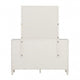 Alta Wide Dresser | 6 Drawers | Gold Handles | White Solid Wood | 62’’