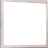 Reham Dresser Mirror | White Wash Brown Solid Wood | Oak Veneer 38x42 BM333828