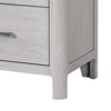 Reham Nightstand | 2 Drawers | USB A-C | White Wash Brown Wood | 27’’ BM333829