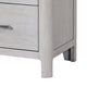 Reham Nightstand | 2 Drawers | USB A-C | White Wash Brown Wood | 27’’ BM333829