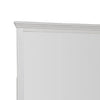 Hamps Dresser Mirror | White Solid Wood | Subtle Frame Details | 38x42 BM333832