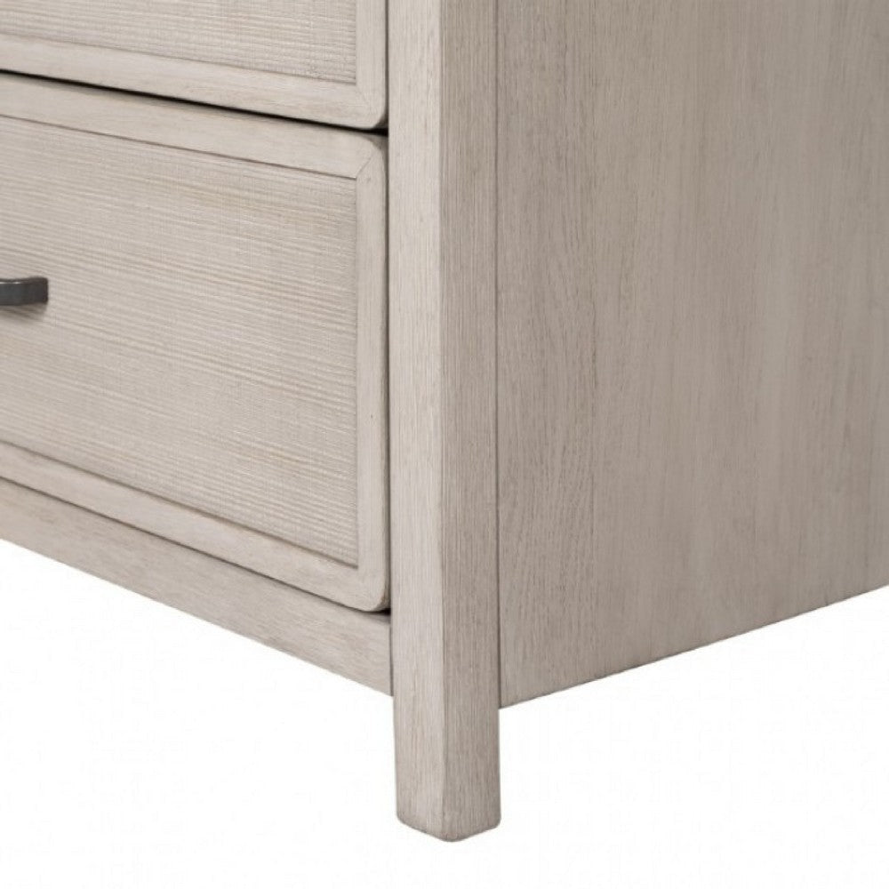 Giva Tall Dresser Chest | 5 Drawers | Natural Oak Beige Solid Wood BM333834