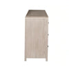 Giva Wide Dresser | 6 Drawers | Natural Oak Beige | Solid Rubberwood BM333835