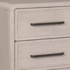 Giva Nightstand | 2 Drawers | USB A-C | Natural Oak Beige Finish | 24’’ BM333837