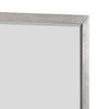 Rizvi Wall Mount Dresser Mirror | Beveled Accent Gray Solid Wood 36x40 BM333840
