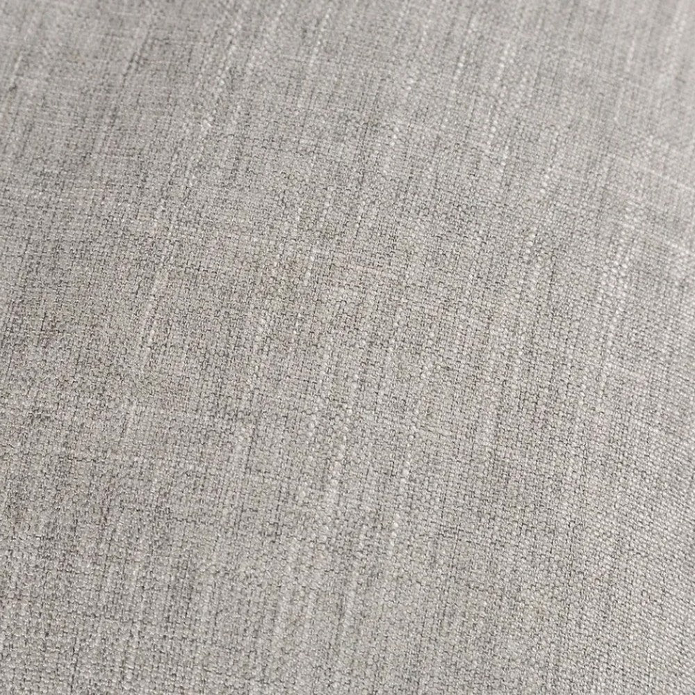 Yaana Sofa with Feather Blend Pillows | Dark Brown Wood | Gray 83’’ BM333844