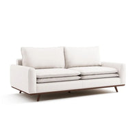 Dark Brown, Linen White