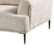 Batty Accent Chair | Light Brown Chenille | Attached Adjustable Back BM333848