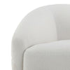 Oliver Accent Sofa Chair | Round Back Sloped Arms | Soft White Boucle