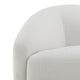 Oliver Accent Sofa Chair | Round Back Sloped Arms | Soft White Boucle