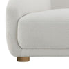 Oliver Accent Sofa Chair | Round Back Sloped Arms | Soft White Boucle