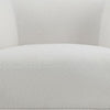 Oliver Accent Sofa Chair | Round Back Sloped Arms | Soft White Boucle