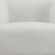 Oliver Accent Sofa Chair | Round Back Sloped Arms | Soft White Boucle