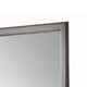 Zyna Accent Dresser Mirror | Modern Gray Wood 36x38 Rectangular Frame BM333854