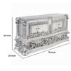 Vera Sideboard Buffet Console | 79’’ 4 Doors | Platinum Floral Scroll BM333858