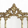 Otis Wall Mount Dresser Mirror | Classical Floral Carved 54x60 Gold BM333862