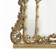 Otis Wall Mount Dresser Mirror | Classical Floral Carved 54x60 Gold BM333862