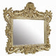 Rexx Wall Mount Dresser Mirror | 44x61 | Classical Gold Floral Carved