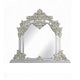 Dove Dresser Mirror | 54x59 | Classic Silver Rococo Carved Wood Resin BM333866