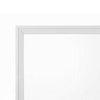 Siam Wall Mount Dresser Mirror | 34x36 | Contemporary White Wood BM333867