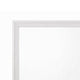 Siam Wall Mount Dresser Mirror | 34x36 | Contemporary White Wood BM333867