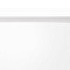 Siam Wall Mount Dresser Mirror | 34x36 | Contemporary White Wood BM333867