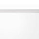 Siam Wall Mount Dresser Mirror | 34x36 | Contemporary White Wood BM333867