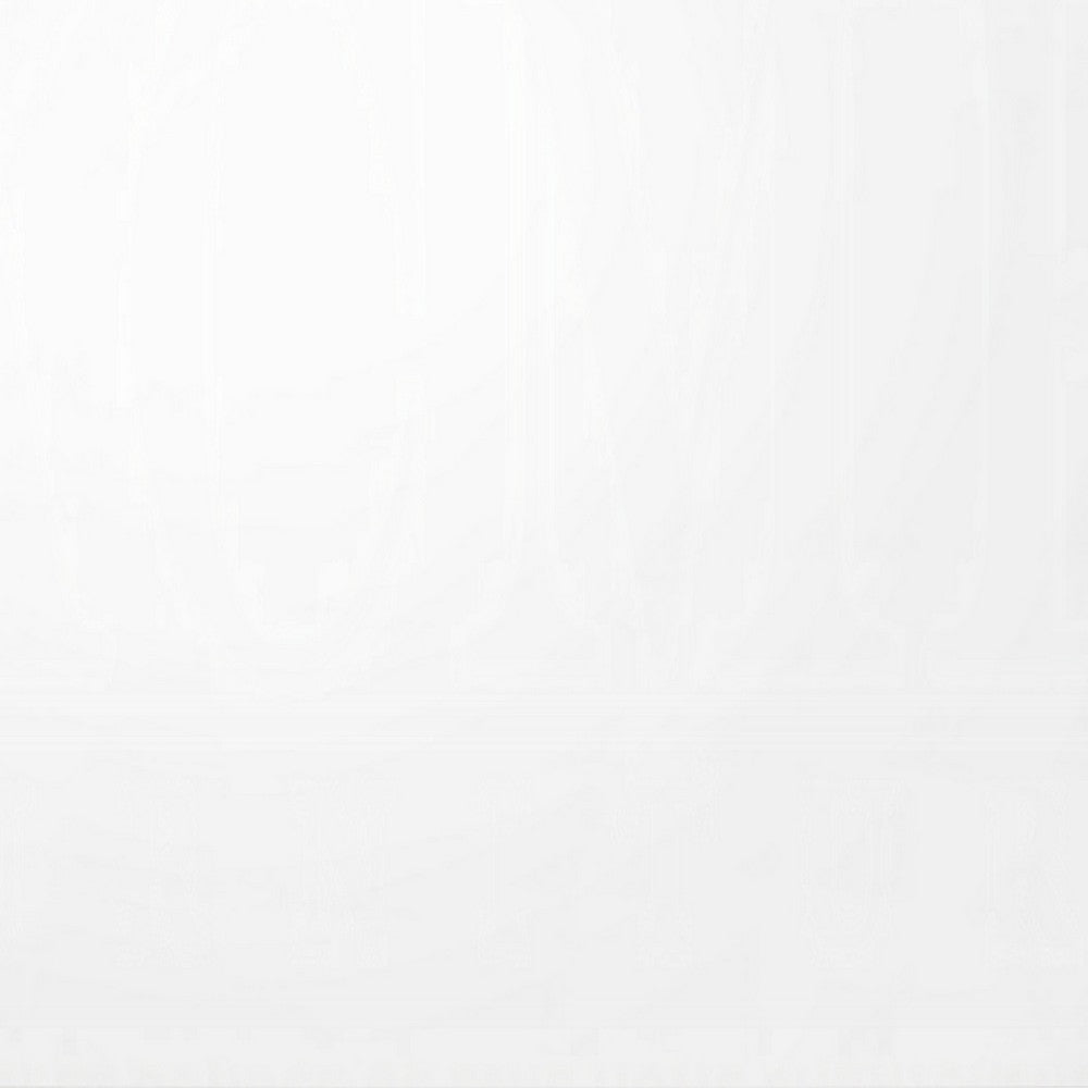 Siam Wall Mount Dresser Mirror | 34x36 | Contemporary White Wood BM333867