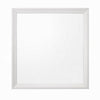 Siam Wall Mount Dresser Mirror | 34x36 | Contemporary White Wood