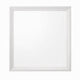 Siam Wall Mount Dresser Mirror | 34x36 | Contemporary White Wood