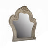 Ally Vanity Mirror | 46x46 | Scrolled Carved Classic Detail White Wood