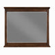 Fori 4 Piece Full Size Bedroom Set | Brown | Nightstand Dresser Mirror