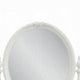 Dorie Vanity Dresser Mirror | 35x48 White Wood Floral Trim | Beveled BM333878